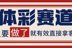 小红书某音体彩赛道引流获客 自热矩阵日引200+