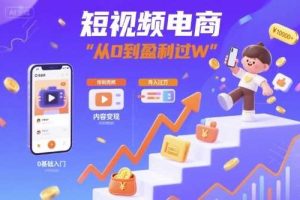 短视频电商：短视频变现从0到盈利过W