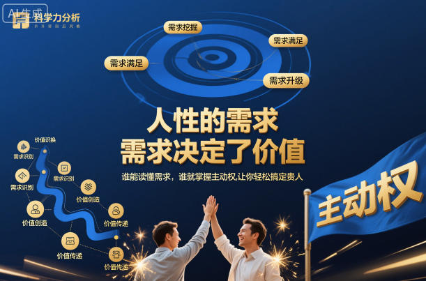 人性的需求，需求决定了价值，谁能读懂需求，谁就掌握主动权，让你轻松搞定贵人【文档】