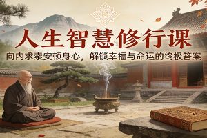 人生智慧修行课:向内求索安顿身心,解锁幸福与命运的终极答案