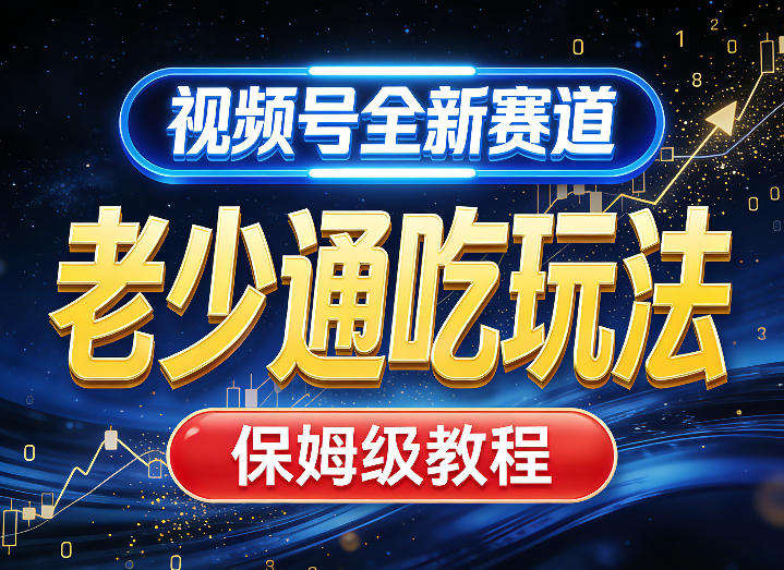 视频号全新AI赛道，老少通吃玩法，保姆级教程