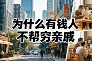 付费文章:为什么有钱人不帮穷亲戚?