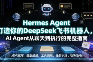 Hermes Agent打造你的DeepSeek飞书机器人,AI Agent从聊天到执行的完整指南