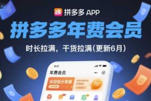 拼多多年费会员,实经验分享操,时长拉满,干货拉满(更新26年06月22日)