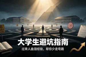 (19195期)付费文章:大学生避坑指南 ,过来人血泪经验,帮你少走弯路