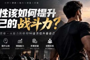 付费文章：男性该如何提升自己的战斗力？